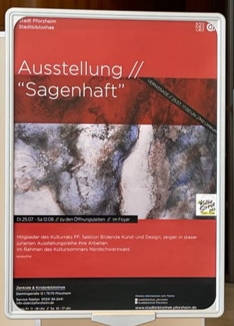 Sagenhaft Ausstellung in der Stadtbibliothek